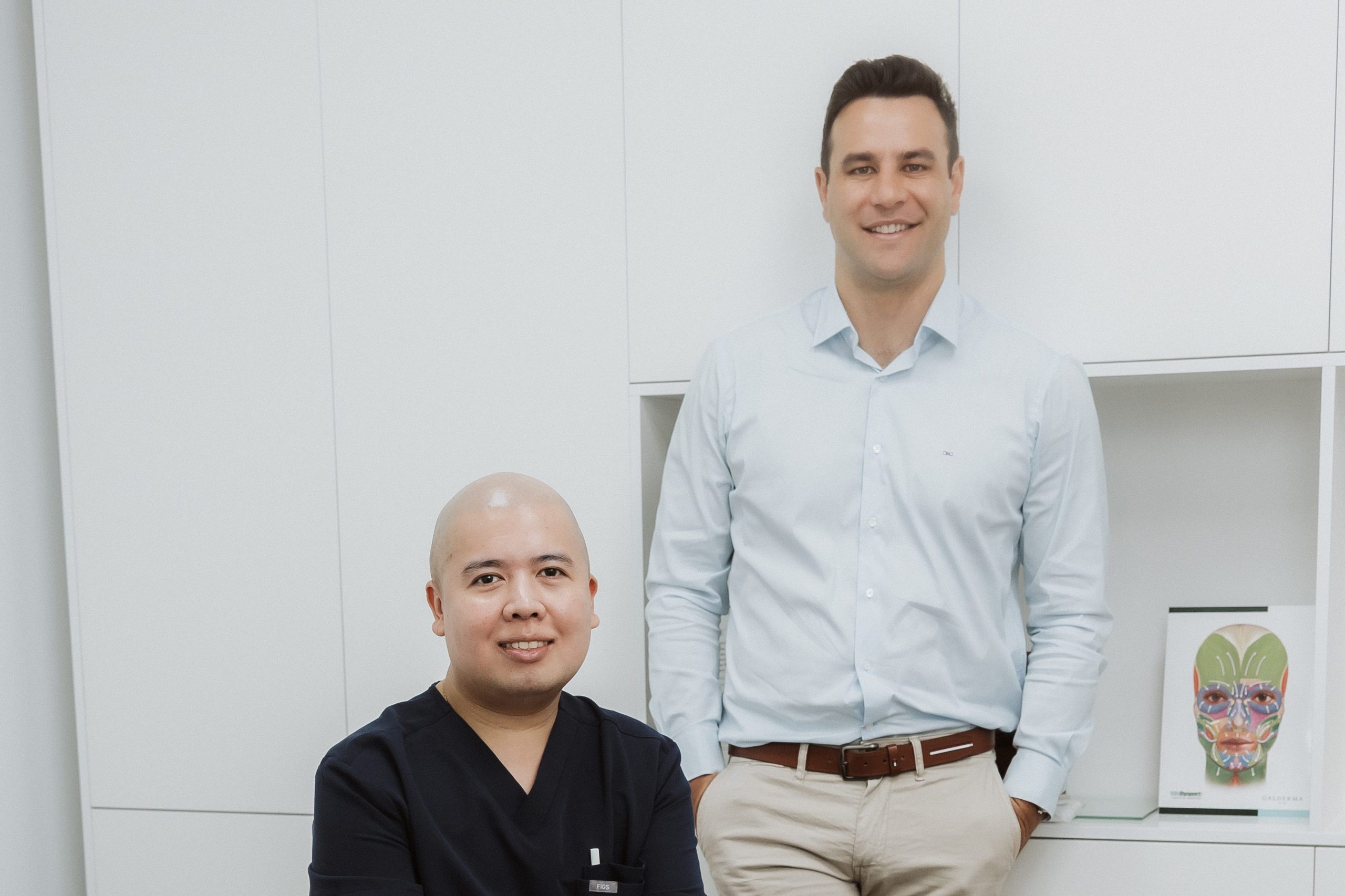 Dr Ben O'Keeffe and Nurse Raph — oDocs Aesthetics Takapuna Auckland
